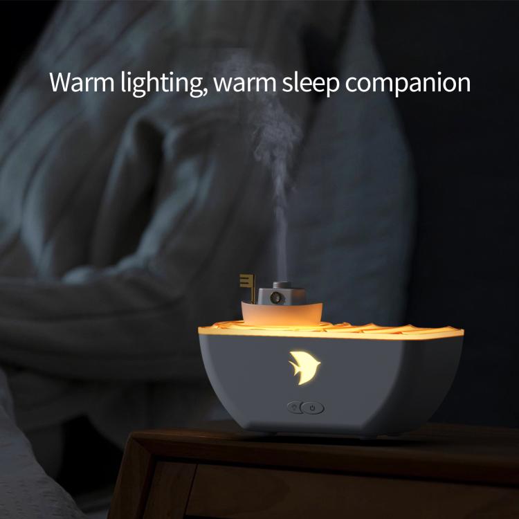 Umidificatore a ultrasuoni, diffusore di aromi Creative Little Boat, Little Boat