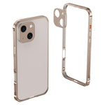 Custodia Armor con telaio in metallo antiscivolo su entrambi i lati e copriobiettivo., For iPhone 16 Plus, For iPhone 15 Pro Max, For iPhone 15 Pro, For iPhone 15 Plus