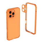 Custodia Armor con telaio in metallo antiscivolo su entrambi i lati e copriobiettivo., For iPhone 14 Pro Max, For iPhone 13 Pro Max, For iPhone 13 Pro, For iPhone 13