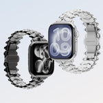 Cinturino per orologio in lega di zinco con chiusura a farfalla e motivo a spina di drago., For Apple Watch 46mm / 49mm / 45mm / 44mm, For Apple Watch 42mm / 41mm / 40mm / 38mm