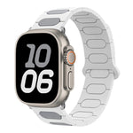 Cinturino ovale magnetico in silicone per orologio, For Apple Watch 46mm / 49mm / 45mm / 44mm, For Apple Watch 42mm / 41mm / 40mm / 38mm