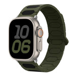 Cinturino ovale magnetico in silicone per orologio, For Apple Watch 46mm / 49mm / 45mm / 44mm, For Apple Watch 42mm / 41mm / 40mm / 38mm