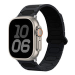 Cinturino ovale magnetico in silicone per orologio, For Apple Watch 46mm / 49mm / 45mm / 44mm, For Apple Watch 42mm / 41mm / 40mm / 38mm