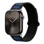 Cinturino ovale magnetico in silicone per orologio, For Apple Watch 46mm / 49mm / 45mm / 44mm, For Apple Watch 42mm / 41mm / 40mm / 38mm