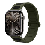 Cinturino ovale magnetico in silicone per orologio, For Apple Watch 46mm / 49mm / 45mm / 44mm, For Apple Watch 42mm / 41mm / 40mm / 38mm