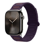 Cinturino ovale magnetico in silicone per orologio, For Apple Watch 46mm / 49mm / 45mm / 44mm, For Apple Watch 42mm / 41mm / 40mm / 38mm