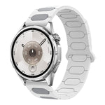 Cinturino ovale magnetico in silicone per orologio, 18mm, 20mm, 22mm