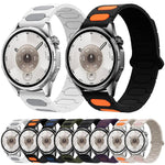 Cinturino ovale magnetico in silicone per orologio, 18mm, 20mm, 22mm