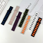 Cinturino ovale magnetico in silicone per orologio, 18mm, 20mm, 22mm