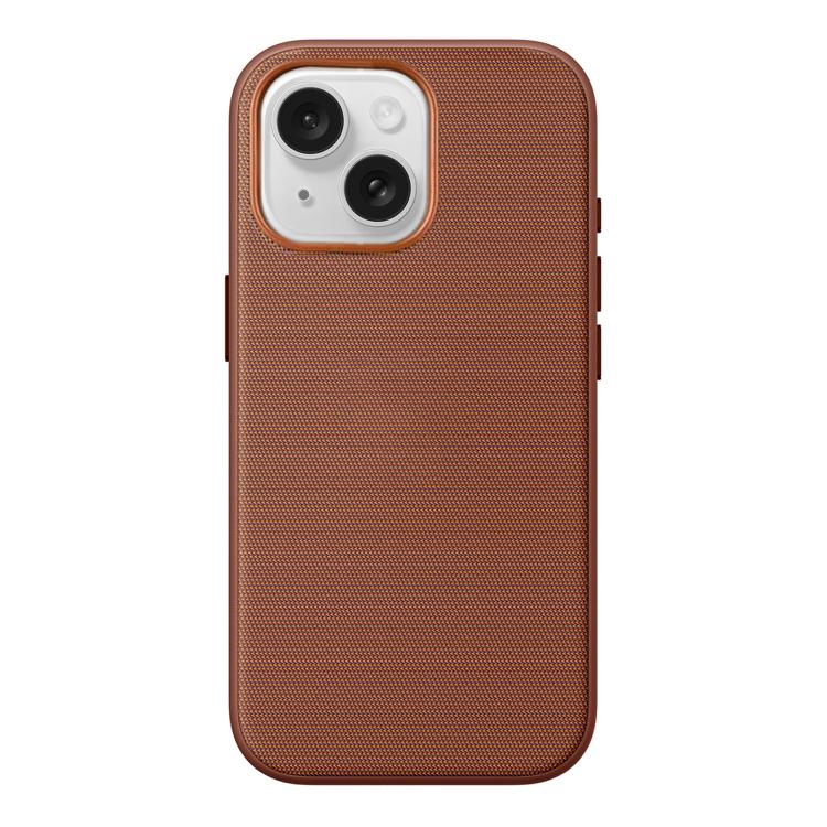 Custodia magnetica in TPU con texture Tech Fabric ufficiale, senza pulsante per fotocamera AI., For iPhone 15 Pro, For iPhone 15, For iPhone 14, For iPhone 14 Pro