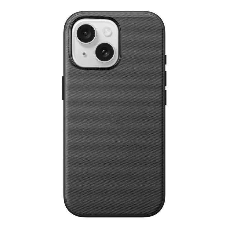 Custodia magnetica in TPU con texture Tech Fabric ufficiale, senza pulsante per fotocamera AI., For iPhone 15 Pro, For iPhone 15, For iPhone 14, For iPhone 14 Pro