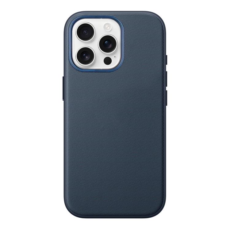 Custodia magnetica in TPU con texture Tech Fabric ufficiale, senza pulsante per fotocamera AI., For iPhone 15 Pro, For iPhone 15, For iPhone 14, For iPhone 14 Pro