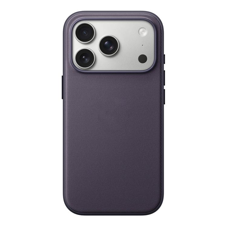 Custodia magnetica in TPU con texture Tech Fabric ufficiale, senza pulsante per fotocamera AI., For iPhone 17 Pro Max, For iPhone 17 Pro, For iPhone 17, For iPhone Air