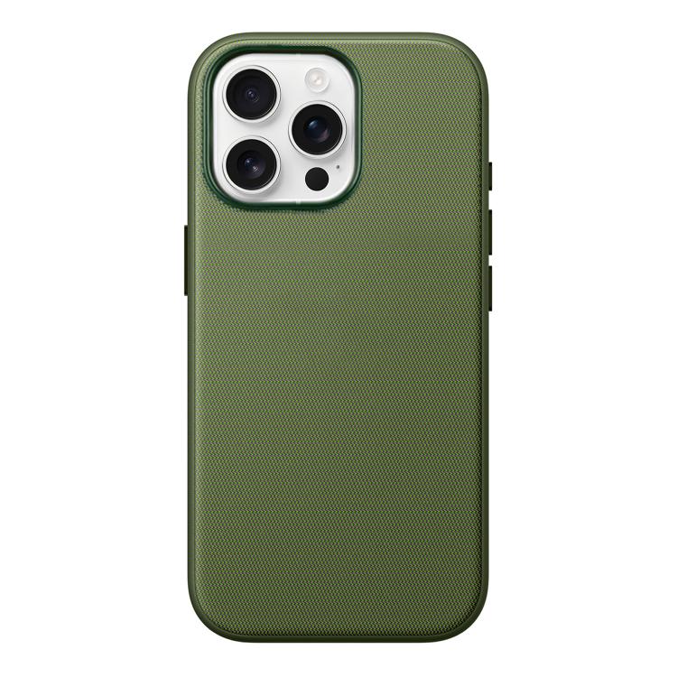 Custodia magnetica in TPU con texture Tech Fabric ufficiale, senza pulsante per fotocamera AI., For iPhone 16 Pro Max, For iPhone 16 Pro, For iPhone 16, For iPhone 15 Pro Max