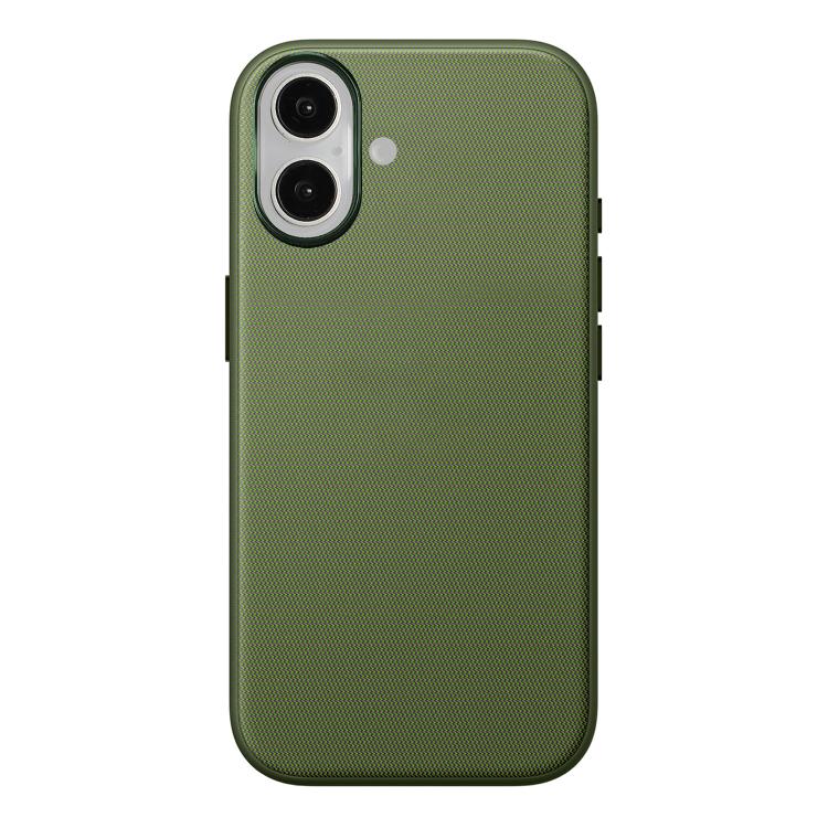 Custodia magnetica in TPU con texture Tech Fabric ufficiale, senza pulsante per fotocamera AI., For iPhone 16 Pro Max, For iPhone 16 Pro, For iPhone 16, For iPhone 15 Pro Max
