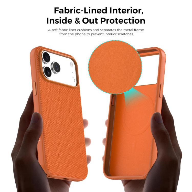 Custodia magnetica in TPU con texture Tech Fabric ufficiale, senza pulsante per fotocamera AI., For iPhone 13 Pro Max, For iPhone 13 Pro, For iPhone 13