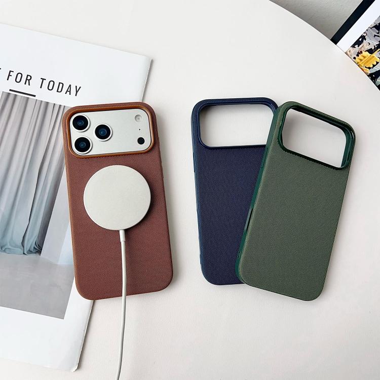 Custodia magnetica in TPU con texture Tech Fabric ufficiale, senza pulsante per fotocamera AI., For iPhone 14 Pro Max, For iPhone 13 Pro Max, For iPhone 13 Pro, For iPhone 13