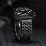 Cinturino per orologio in acciaio inossidabile con doppia chiusura magnetica a forma di Y., For Samsung Galaxy Watch8 / Watch8 Classic