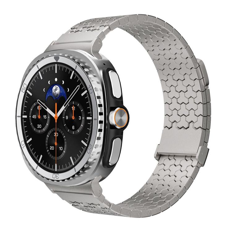 Cinturino per orologio in acciaio inossidabile con doppia chiusura magnetica a forma di Y., For Samsung Galaxy Watch8 / Watch8 Classic