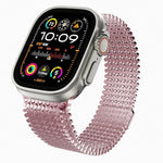 Cinturino per orologio magnetico in acciaio inossidabile con disposizione molecolare., For Apple Watch 46mm / 49mm / 45mm / 44mm, For Apple Watch 42mm / 41mm / 40mm / 38mm