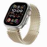Cinturino per orologio magnetico in acciaio inossidabile con disposizione molecolare., For Apple Watch 46mm / 49mm / 45mm / 44mm, For Apple Watch 42mm / 41mm / 40mm / 38mm