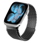 Cinturino per orologio magnetico in acciaio inossidabile con disposizione molecolare., For Apple Watch 46mm / 49mm / 45mm / 44mm, For Apple Watch 42mm / 41mm / 40mm / 38mm