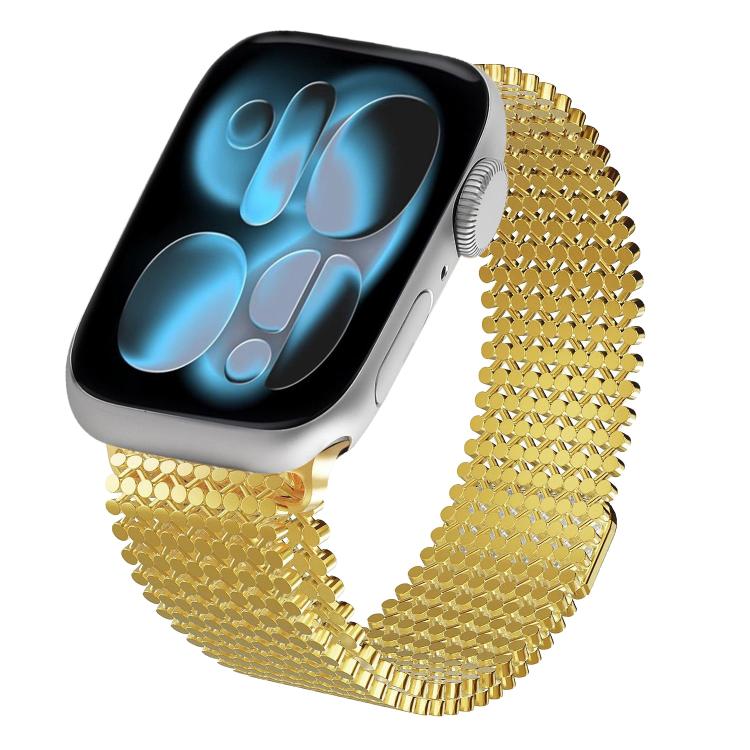 Cinturino per orologio magnetico in acciaio inossidabile con disposizione molecolare., For Apple Watch 46mm / 49mm / 45mm / 44mm, For Apple Watch 42mm / 41mm / 40mm / 38mm