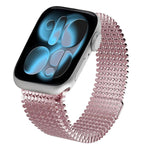 Cinturino per orologio magnetico in acciaio inossidabile con disposizione molecolare., For Apple Watch 46mm / 49mm / 45mm / 44mm, For Apple Watch 42mm / 41mm / 40mm / 38mm