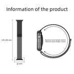 Cinturino per orologio magnetico in acciaio inossidabile con disposizione molecolare., For Apple Watch 46mm / 49mm / 45mm / 44mm, For Apple Watch 42mm / 41mm / 40mm / 38mm
