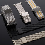 Cinturino per orologio magnetico in acciaio inossidabile con disposizione molecolare., For Apple Watch 46mm / 49mm / 45mm / 44mm, For Apple Watch 42mm / 41mm / 40mm / 38mm