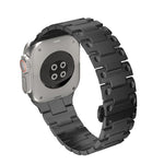 Cinturino per orologio in metallo con chiusura a farfalla in stile meccanico., For Apple Watch 46mm / 49mm / 45mm / 44mm, For Apple Watch 42mm / 41mm / 40mm / 38mm