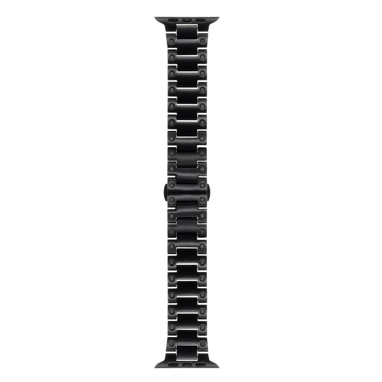 Cinturino per orologio in metallo con chiusura a farfalla in stile meccanico., For Apple Watch 46mm / 49mm / 45mm / 44mm, For Apple Watch 42mm / 41mm / 40mm / 38mm