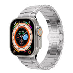 Cinturino per orologio in metallo con chiusura a farfalla in stile meccanico., For Apple Watch 46mm / 49mm / 45mm / 44mm, For Apple Watch 42mm / 41mm / 40mm / 38mm