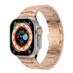Cinturino per orologio in metallo con chiusura a farfalla in stile meccanico., For Apple Watch 46mm / 49mm / 45mm / 44mm, For Apple Watch 42mm / 41mm / 40mm / 38mm