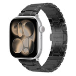Cinturino per orologio in metallo con chiusura a farfalla in stile meccanico., For Apple Watch 46mm / 49mm / 45mm / 44mm, For Apple Watch 42mm / 41mm / 40mm / 38mm