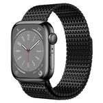 Cinturino magnetico milanese a catena a spilli per orologio, For Apple Watch 46mm / 49mm / 45mm / 44mm, For Apple Watch 42mm / 41mm / 40mm / 38mm
