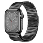 Cinturino magnetico milanese a catena a spilli per orologio, For Apple Watch 46mm / 49mm / 45mm / 44mm, For Apple Watch 42mm / 41mm / 40mm / 38mm