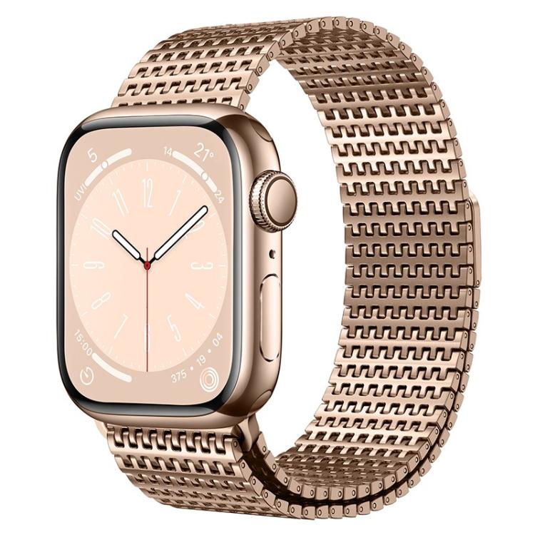 Cinturino magnetico milanese a catena a spilli per orologio, For Apple Watch 46mm / 49mm / 45mm / 44mm, For Apple Watch 42mm / 41mm / 40mm / 38mm