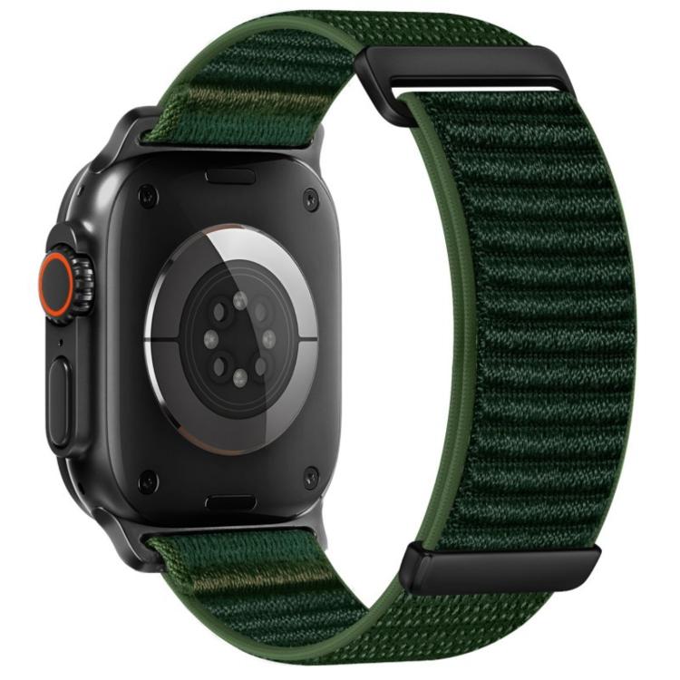 Cinturino per orologio in nylon a due sezioni con motivo montano e chiusura a strappo., For Apple Watch 46mm / 49mm / 45mm / 44mm, For Apple Watch 42mm / 41mm / 40mm / 38mm