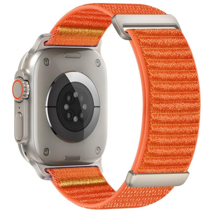 Cinturino per orologio in nylon a due sezioni con motivo montano e chiusura a strappo., For Apple Watch 46mm / 49mm / 45mm / 44mm, For Apple Watch 42mm / 41mm / 40mm / 38mm