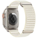 Cinturino per orologio in nylon a due sezioni con motivo montano e chiusura a strappo., For Apple Watch 46mm / 49mm / 45mm / 44mm, For Apple Watch 42mm / 41mm / 40mm / 38mm