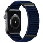 Cinturino per orologio in nylon a due sezioni con motivo montano e chiusura a strappo., For Apple Watch 46mm / 49mm / 45mm / 44mm, For Apple Watch 42mm / 41mm / 40mm / 38mm