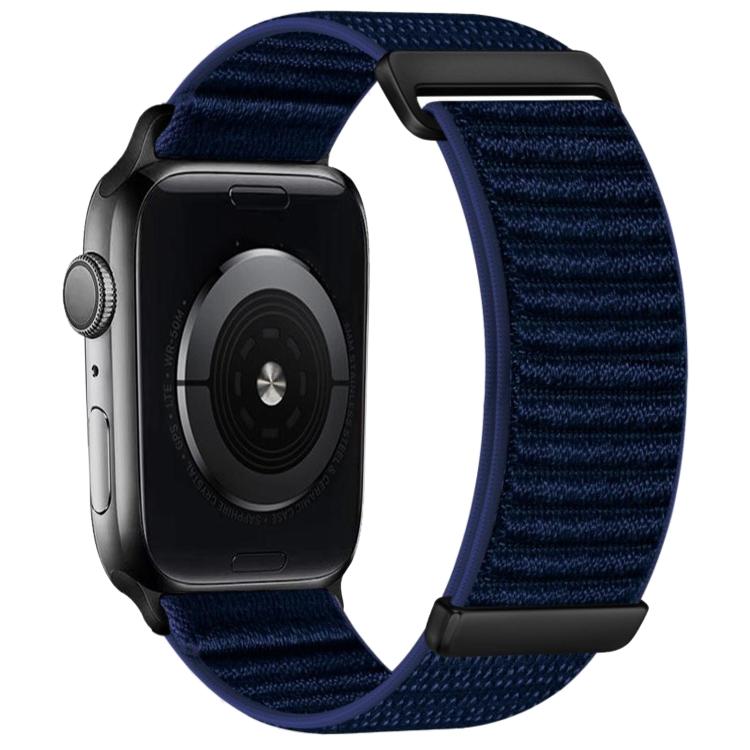 Cinturino per orologio in nylon a due sezioni con motivo montano e chiusura a strappo., For Apple Watch 46mm / 49mm / 45mm / 44mm, For Apple Watch 42mm / 41mm / 40mm / 38mm