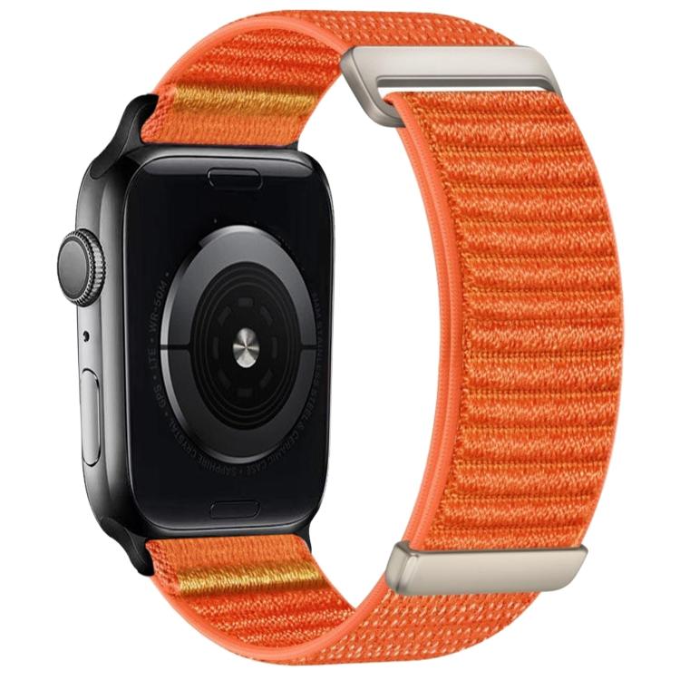 Cinturino per orologio in nylon a due sezioni con motivo montano e chiusura a strappo., For Apple Watch 46mm / 49mm / 45mm / 44mm, For Apple Watch 42mm / 41mm / 40mm / 38mm