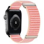 Cinturino per orologio in nylon a due sezioni con motivo montano e chiusura a strappo., For Apple Watch 46mm / 49mm / 45mm / 44mm, For Apple Watch 42mm / 41mm / 40mm / 38mm