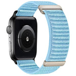 Cinturino per orologio in nylon a due sezioni con motivo montano e chiusura a strappo., For Apple Watch 46mm / 49mm / 45mm / 44mm, For Apple Watch 42mm / 41mm / 40mm / 38mm