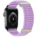Cinturino per orologio in nylon a due sezioni con motivo montano e chiusura a strappo., For Apple Watch 46mm / 49mm / 45mm / 44mm, For Apple Watch 42mm / 41mm / 40mm / 38mm