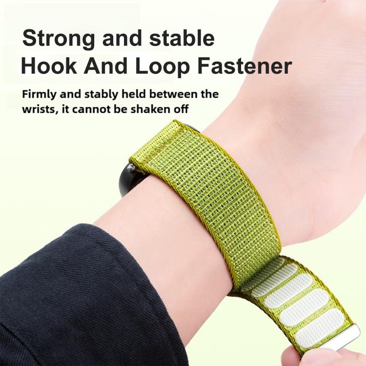 Cinturino per orologio in nylon a due sezioni con motivo montano e chiusura a strappo., For Apple Watch 46mm / 49mm / 45mm / 44mm, For Apple Watch 42mm / 41mm / 40mm / 38mm