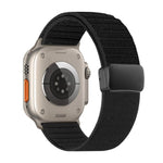 Cinturino per orologio in nylon con fibbia magnetica e motivo a onde., For Apple Watch 46mm / 49mm / 45mm / 44mm, For Apple Watch 42mm / 41mm / 40mm / 38mm
