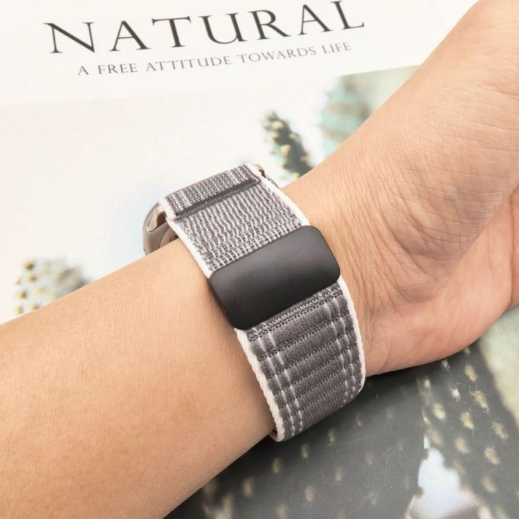 Cinturino per orologio in nylon con fibbia magnetica e motivo a onde., For Apple Watch 46mm / 49mm / 45mm / 44mm, For Apple Watch 42mm / 41mm / 40mm / 38mm